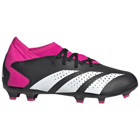 adidas Youth  Predator Accuracy.3 FG Shoes (Black/Pink/White)