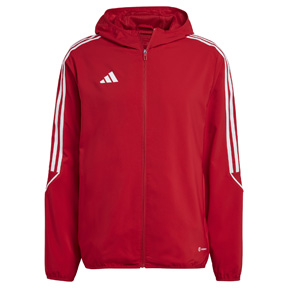 adidas  Tiro 23 League Soccer Windbreaker Hoody (Red/White)