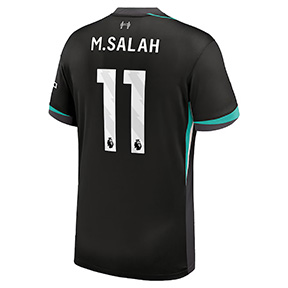 Nike  Liverpool Salah #11 Soccer Jersey (Away 24/25)