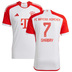 adidas Youth Bayern Munich Gnabry #7 Jersey (Home 23/24)