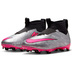 Nike Youth  Zoom Mercurial Superfly 9 Academy FG (Silver/Pink)