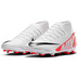 Nike Youth  Mercurial Superfly 9 Club FG Shoes (White/Crimson)