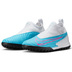 Nike Youth  Phantom Academy DF Turf Shoes (White/Baltic Blue)