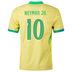 Nike  Brazil Neymar Jr. #10 Soccer Jersey (Home 24/25)