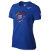 Nike Womens USA Alex Morgan #13 Soccer Tee (Royal)