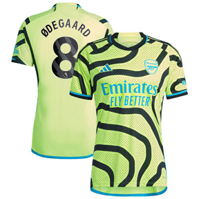 adidas Arsenal Odegaard #8 Soccer Jersey (Away 23/24)