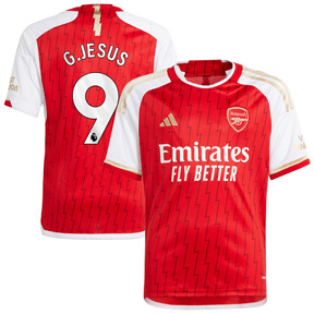 adidas Arsenal Jesus #9 Soccer Jersey (Home 23/24)