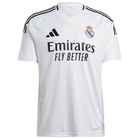 adidas Youth  Real Madrid Soccer Jersey (Home 24/25)