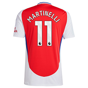 adidas  Arsenal Martinelli #11 Soccer Jersey (Home 24/25)