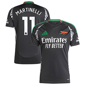 adidas  Arsenal Martinelli #11 Soccer Jersey (Away 24/25)