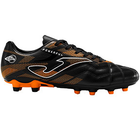 Joma  Powerful 2401 Firm Ground Soccer Shoes (Black/Orange)