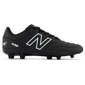 New Balance 442 v2 Academy Wide Width FG Soccer Shoes (Black)