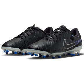 Nike  Tiempo Legend  10 Academy FG Soccer Shoes (Black/Royal)