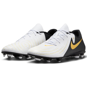 Nike  Phantom GX II Club FG Soccer Shoes (White/Gold Coin)