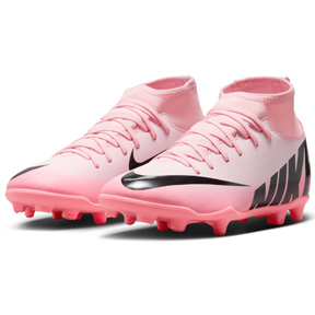 Nike Youth  Mercurial Superfly 9 Club FG Shoes (Pink Foam/Black)