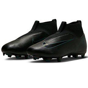 Nike Youth   Zoom Mercurial Superfly  10 Academy FG (Black/Jungle)