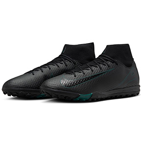 Nike    Zoom Mercurial Superfly 10 Academy Turf (Black/Jungle)