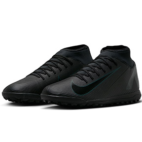 Nike  Mercurial  Superfly 10 Club Turf Soccer Shoes (Black/Jungle)