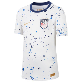 Nike Youth USA USWNT 4 Star Soccer Jersey (Home 23/24)