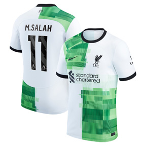 Nike Liverpool Salah #11 Soccer Jersey (Away 23/24)