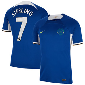 Nike Chelsea Sterling #7 Soccer Jersey (Home 23/24)