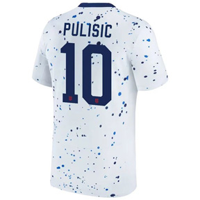 Nike USA Pulisic #10 Mens Soccer Jersey (Home 23/24)