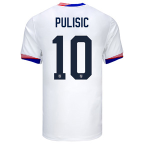 Nike  USA  Pulisic #10 Soccer Jersey (Home 24/25)