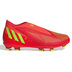 adidas Youth Predator Edge.3 Laceless LL FG Shoes (Red/Green)