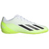 adidas X CrazyFast.4 Indoor Soccer Shoes (White/Lemon)