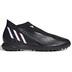 adidas Predator Edge.3 Laceless LL Turf Soccer Shoes (Black/White)