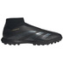 adidas  Predator  24 League Hi Laceless LL Turf (Black/Gold Metallic)