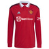 adidas Manchester United Long Sleeve Soccer Jersey (Home 22/23)