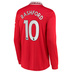 adidas Manchester United Rashford #10 LS Jersey (Home 22/23)