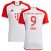 adidas Youth Bayern Munich Kane #9 Jersey (Home 23/24)