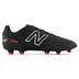 New Balance  442 v2 Pro Wide Width FG Shoes (Black/Silver)