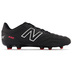 New Balance  442 v2 Team Wide Width FG Soccer Shoes (Black/White)