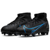 Nike Youth Mercurial Superfly 8 Academy FG Shoes (Black/Blue)