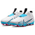 Nike Youth  Zoom Mercurial Vapor 15 Academy FG (White/Blue/Pink)