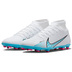 Nike Mercurial Superfly 9 Club FG Soccer Shoes (White/Pink/Blue)