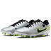 Nike  Tiempo Legend  10 Academy FG Soccer Shoes (Silver/Black/Volt)