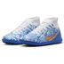 Nike Youth CR7 Ronaldo Mercurial Superfly 9 Club Turf Shoes (White)