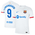 Nike Barcelona Lewandowski #9 Soccer Jersey (Away 23/24)