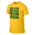 Nike Brazil Core Soccer Tee (Varsity Maize)