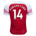 Puma Arsenal Aubameyang #14 Soccer Jersey (Home 18/19)